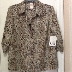 Plus size blouse